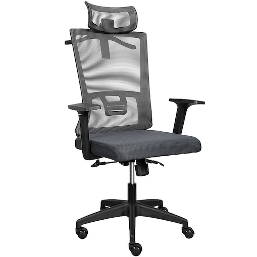 Krzesło biurowe fotel obrotowy K80 regulowany do gabinetu biurka