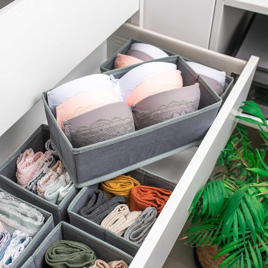 Organizery Do Szuflady Szafy Na Bieliznę Ubrania 3 Szt