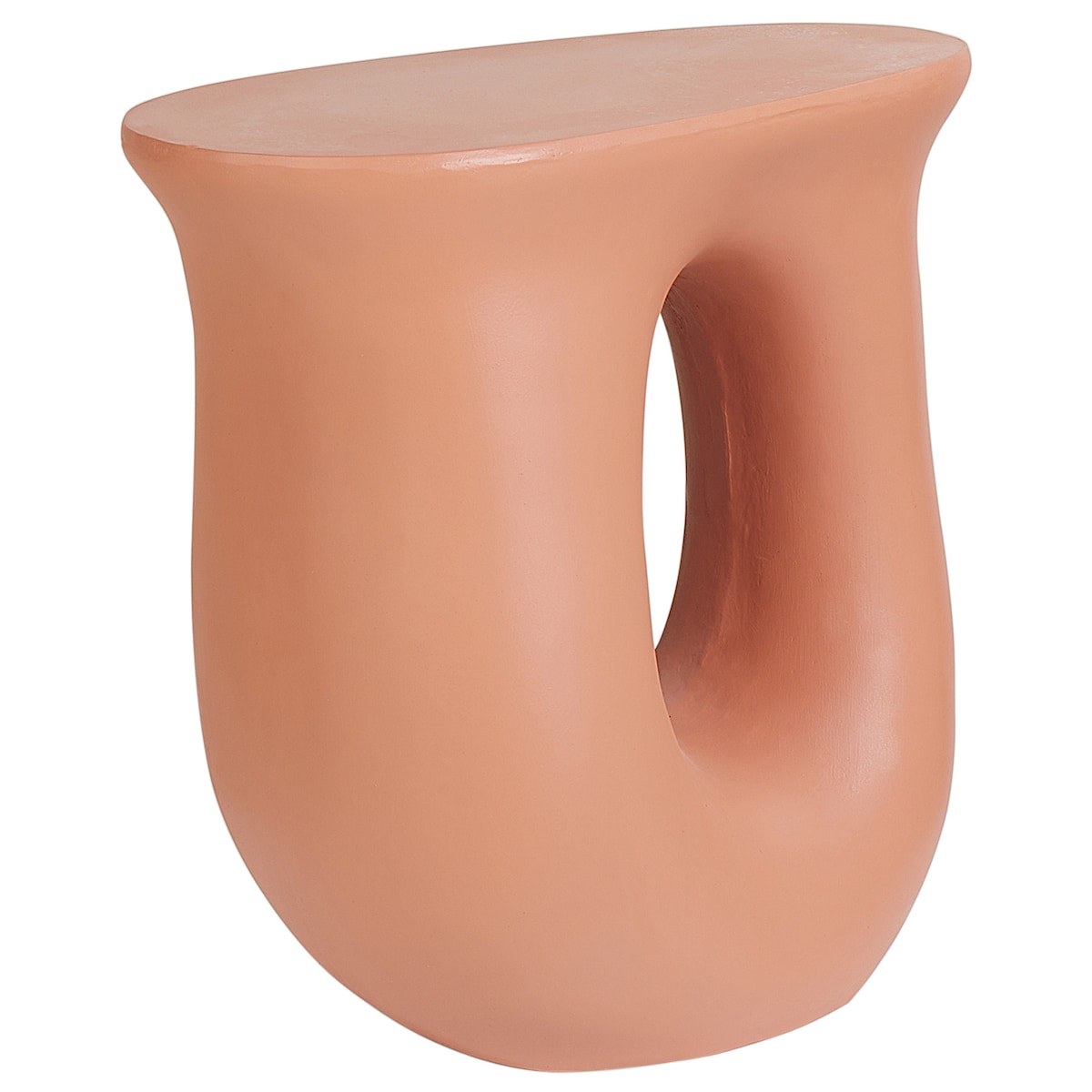Stolik pomocniczy IDRO 42 cm 28 cm Pomarańczowy