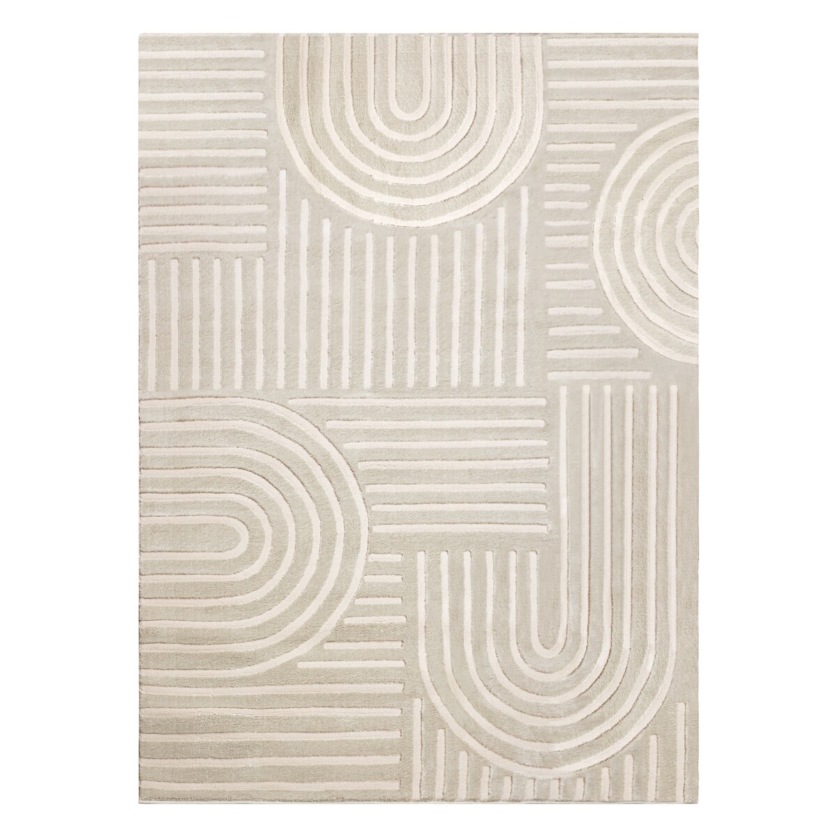 Dywan BALANCE 1918 taupe - Geometryczny, 120x170 cm