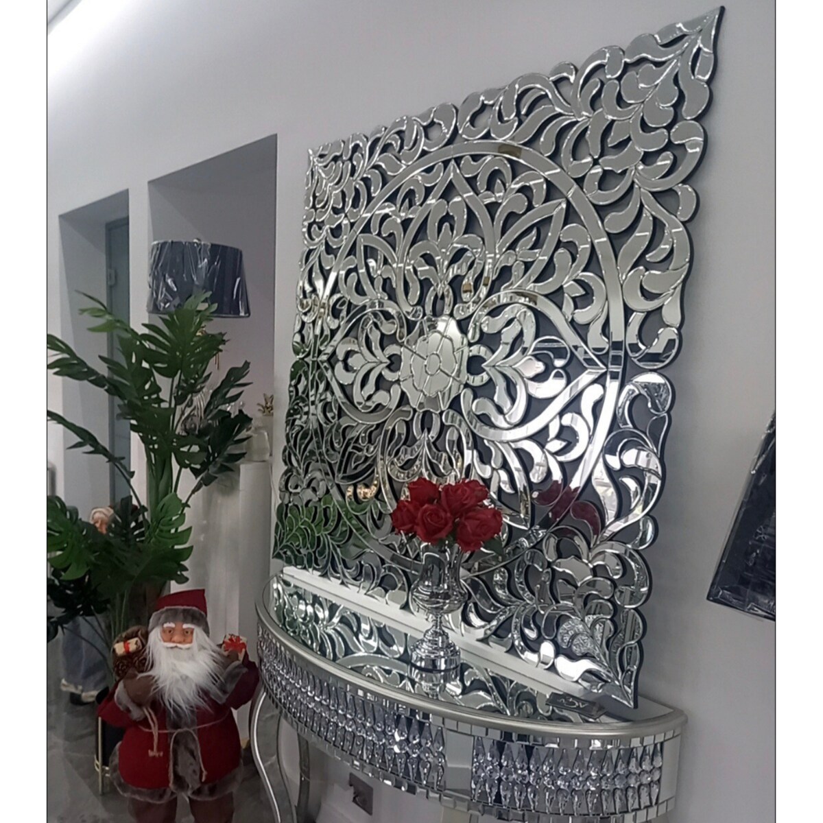 Lustro dekoracyjne Glamour Exclusive Premium 120x120 Panel lustrzany