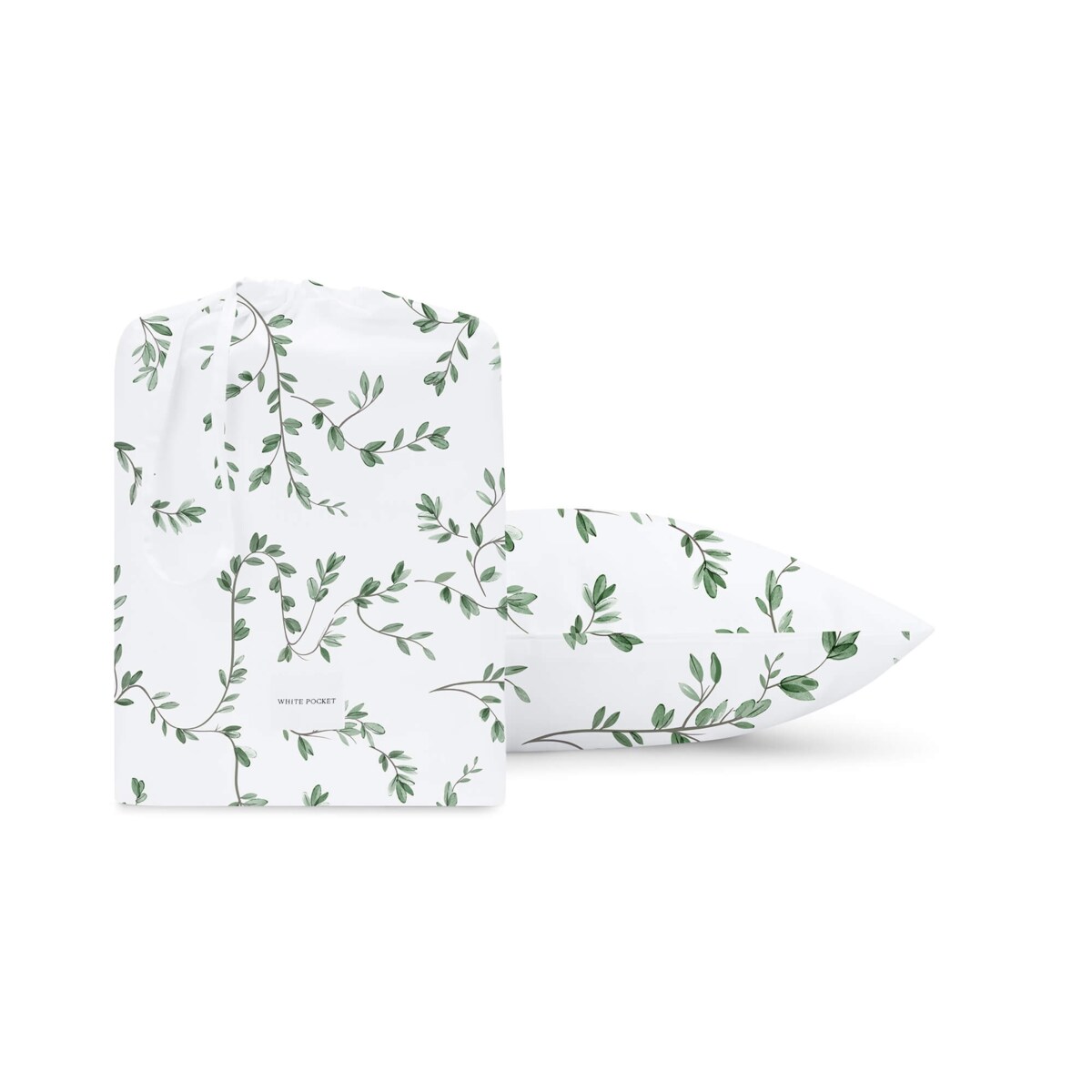 Pościel Listkowie 220/200 + 2 x 70/80 cm