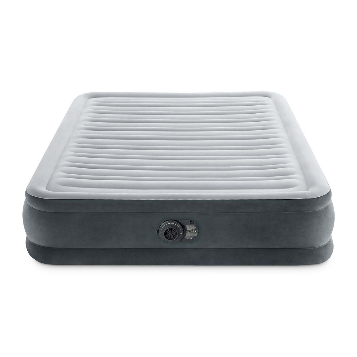 Materac dmuchany welur duży wbudowana pompka Intex 67768ND