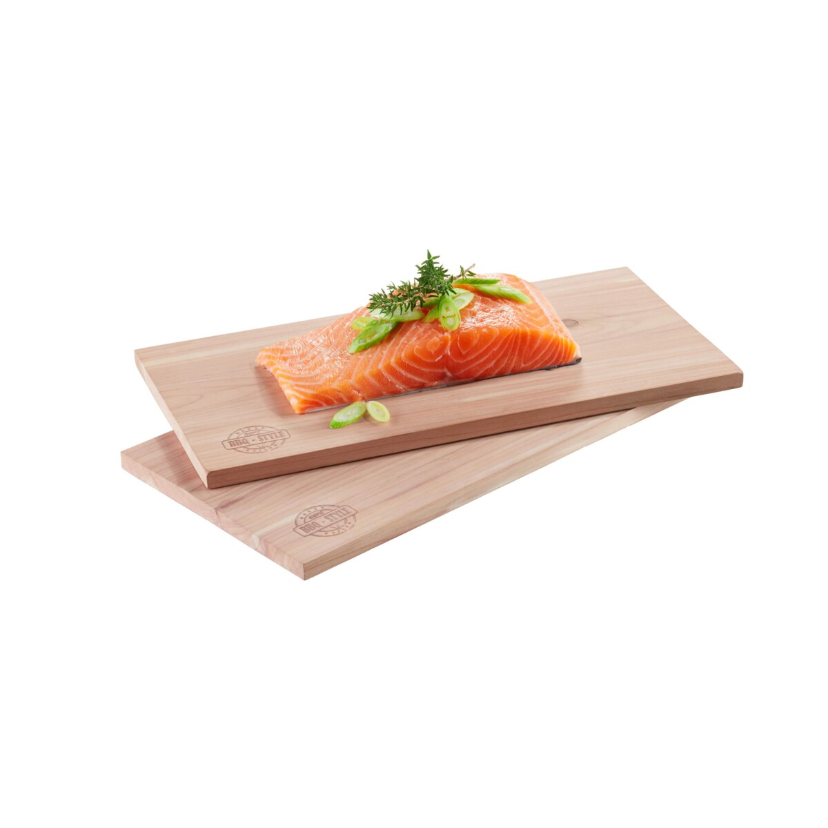 Zestaw 2 cedrowych desek BBQ M