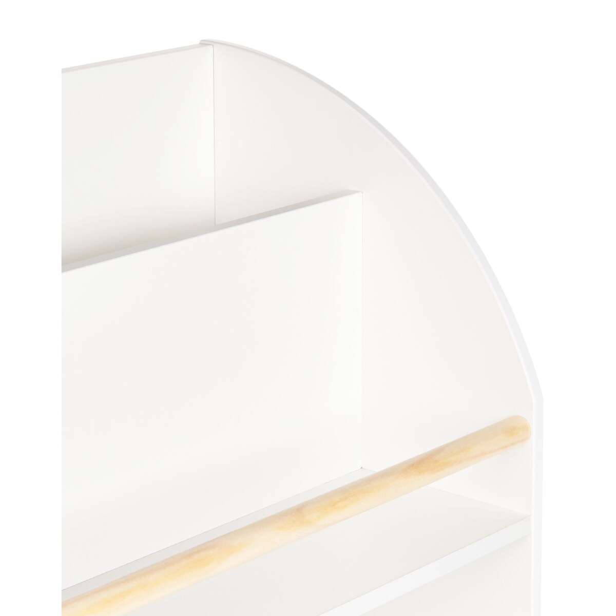 Regał 3 półki MDF Biały LILOET