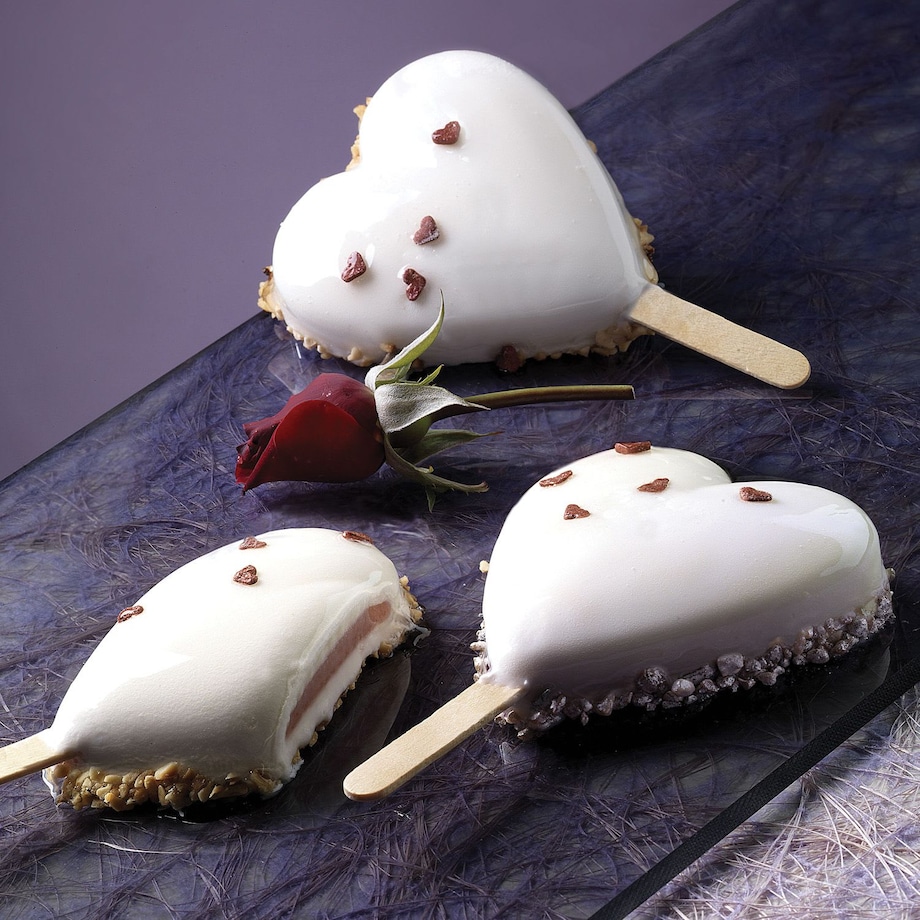 Forma silikonowa Mini Heart Biały