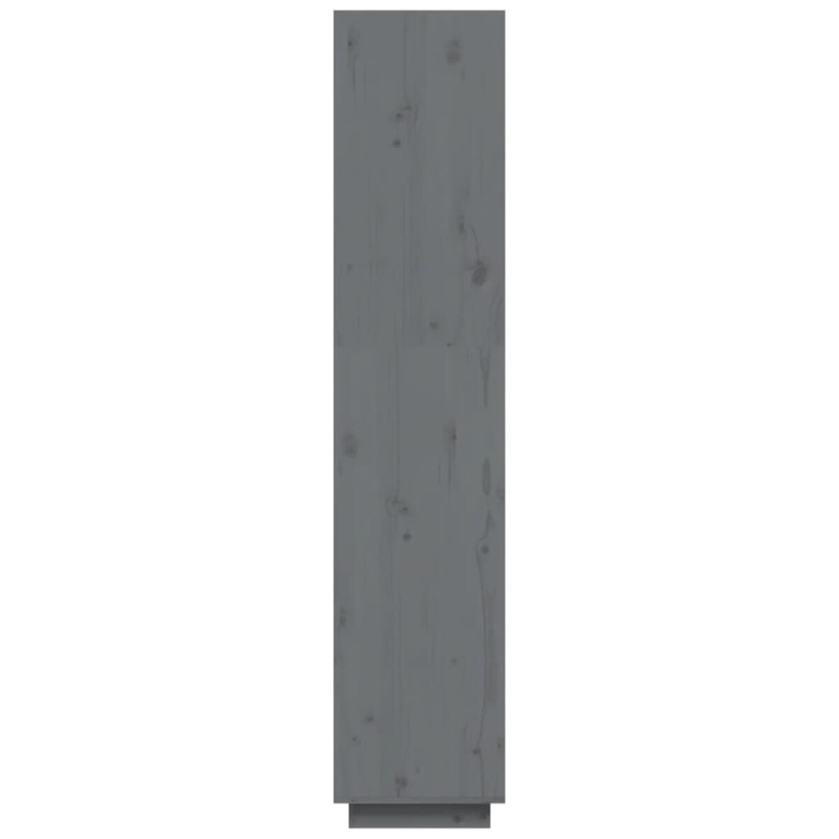 vidaXL Regał na książki/przegroda, szary, 40x35x167 cm, drewno sosnowe