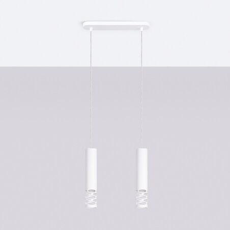 Lampa wisząca LIRO 2 biały