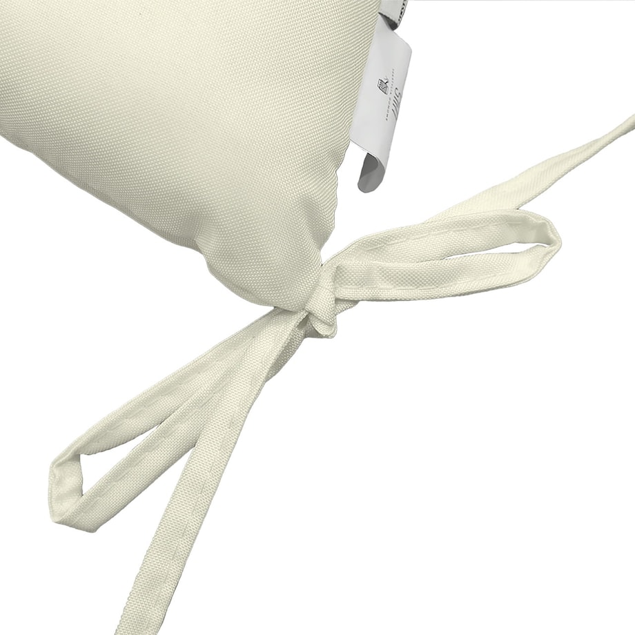 PODUSZKA NA KRZESŁO DO OGRODU WODOODPORRNA WIĄZANA PIKOWANA SIEDZISKO 40x40