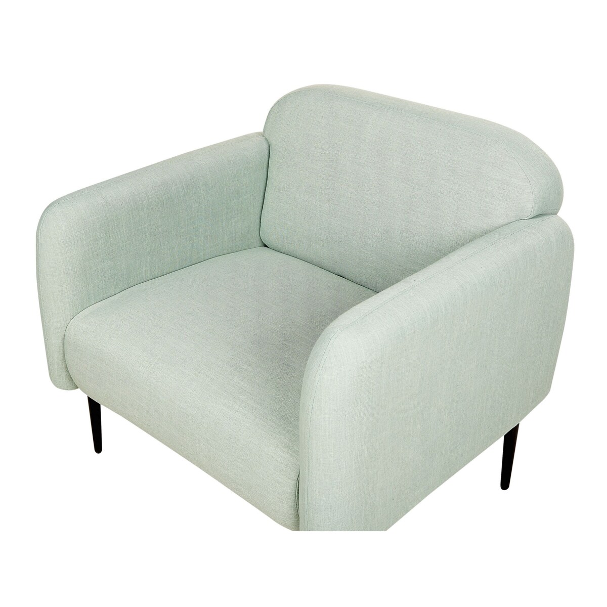 Fotel tapicerowany zielony STOUBY