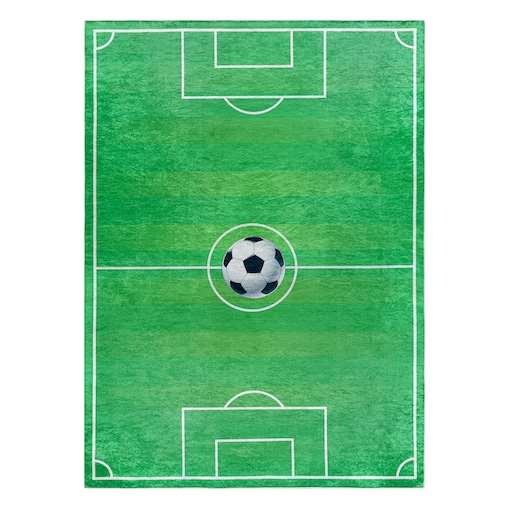 Dywan do prania BAMBINO 9731 Boisko, piłka 140x200 cm