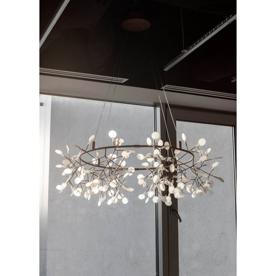 Wisząca lampa Flora MSE010100216 LED 64,8W miedziana