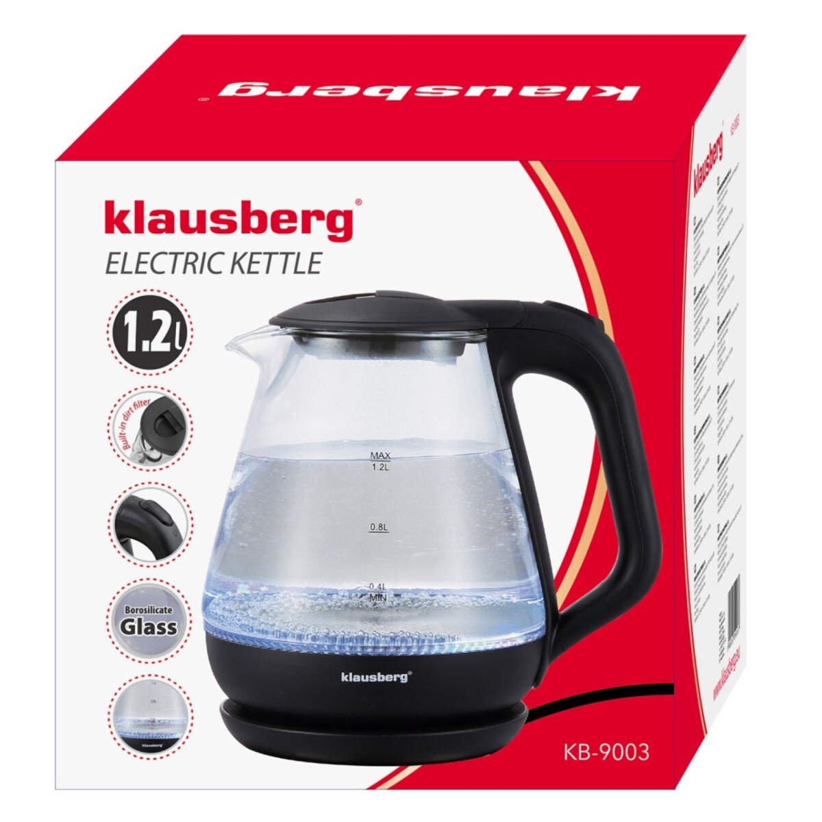 Klausberg czajnik elektryczny 66082