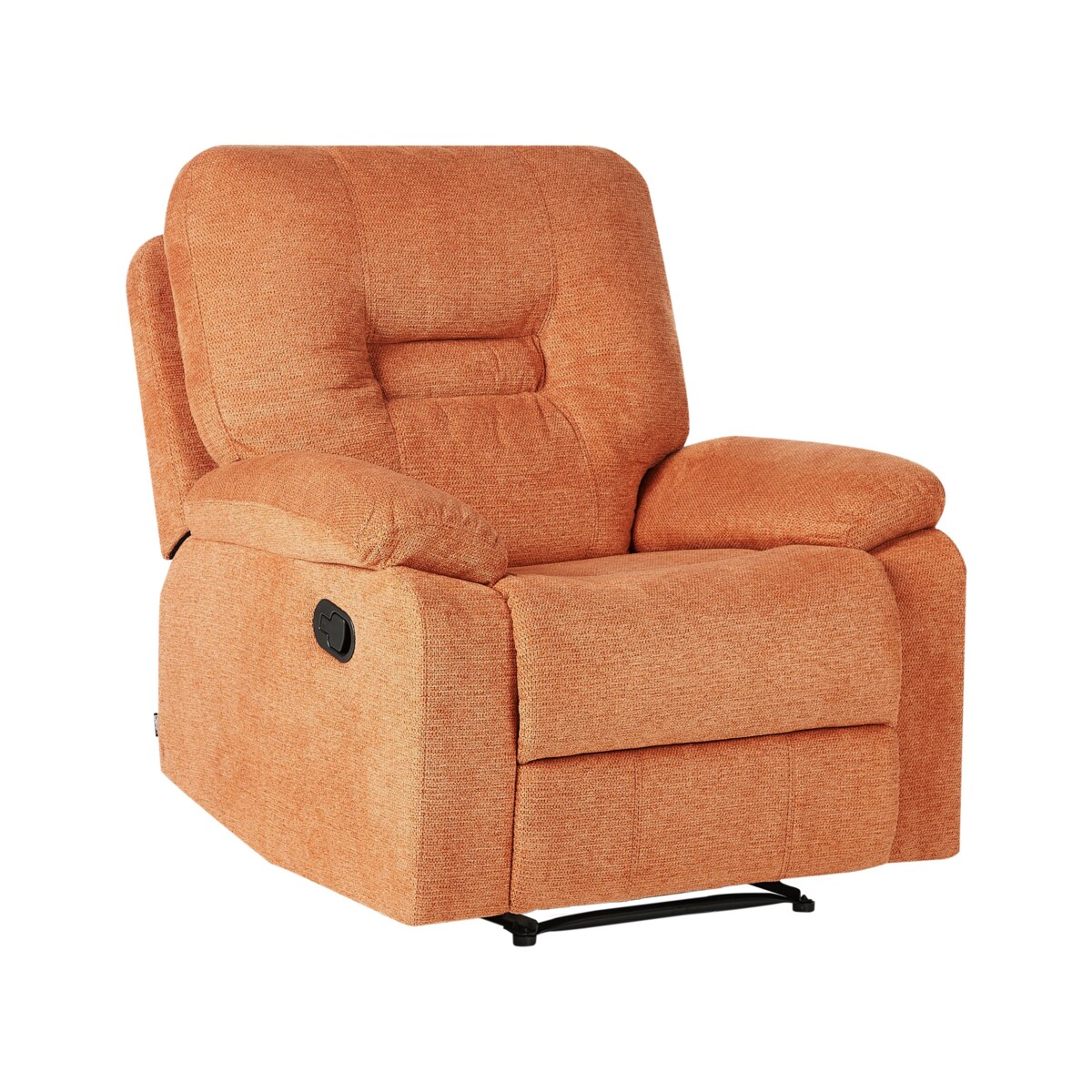 Rozkładany fotel BERGEN Tkanina Pomarańczowy