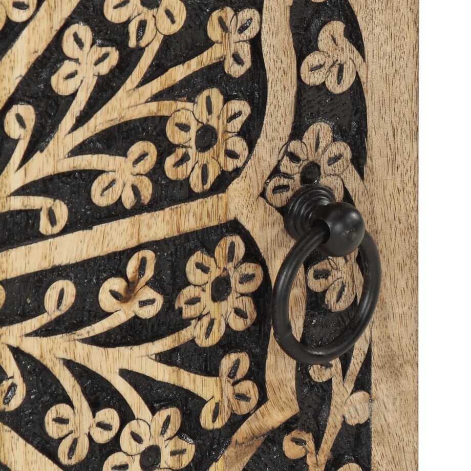 vidaXL Szafka łazienkowa, 38x33x58 cm, lite drewno mango