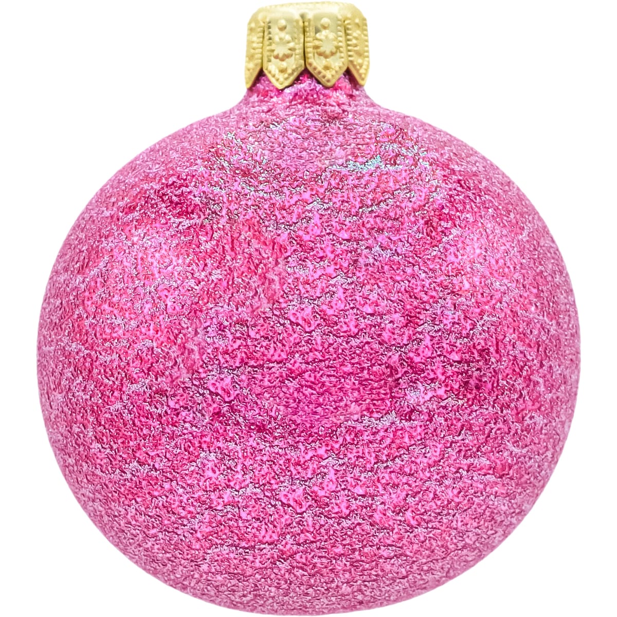 Bombka choinkowa: Bombki okrągłe zestaw różowo-złoty