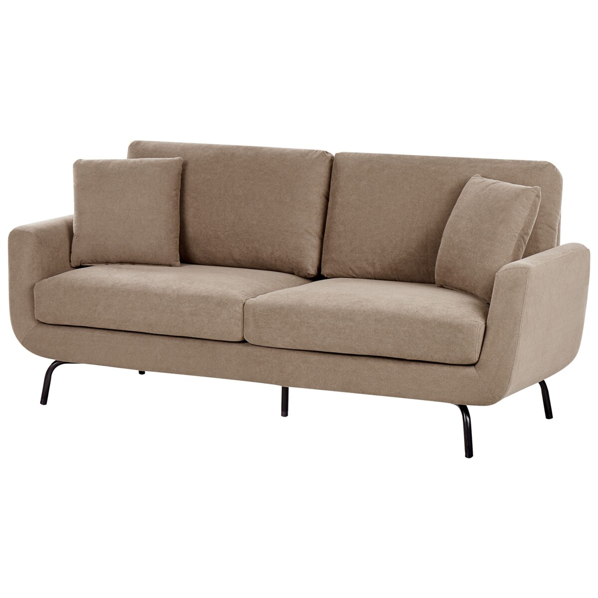 Sofa 3-osobowa jasnobrązowa VESALA