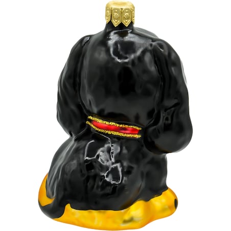 Bombka choinkowa - Berneńczyk z czerwoną kokardką