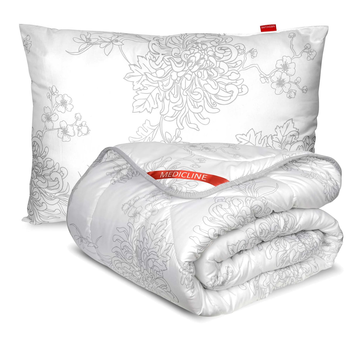 Kołdra Antyalergiczna Całoroczna Drukowana 200X220 Cm + Poduszka 70X80 Cm