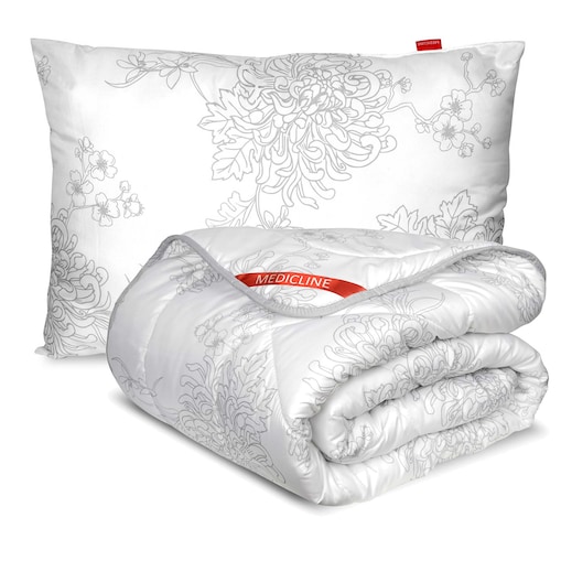 Kołdra Antyalergiczna Całoroczna Drukowana 200X220 Cm + Poduszka 70X80 Cm