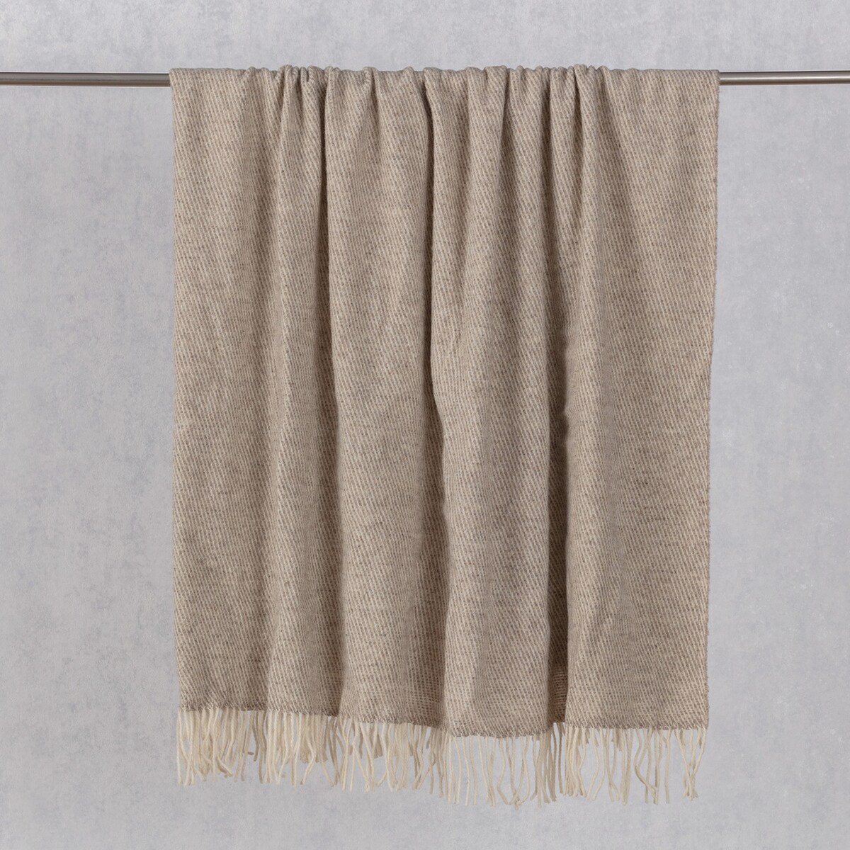 Pled Zelandia 140x200cm melange natural, 140 x 200 cm