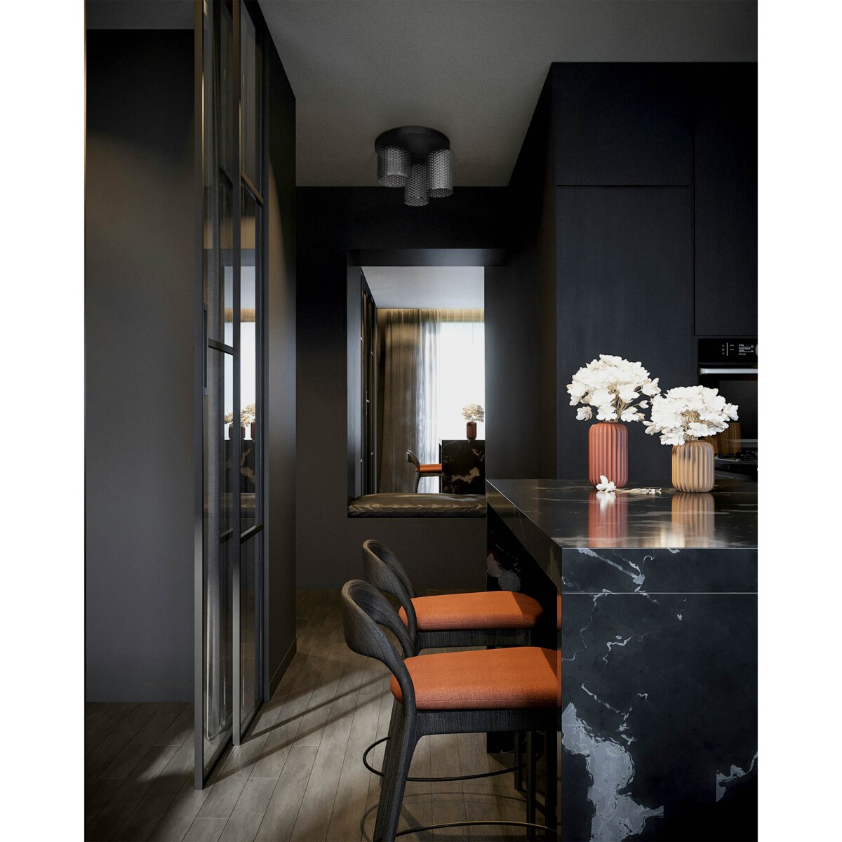 Lampa sufitowa K-5635 z serii INGA