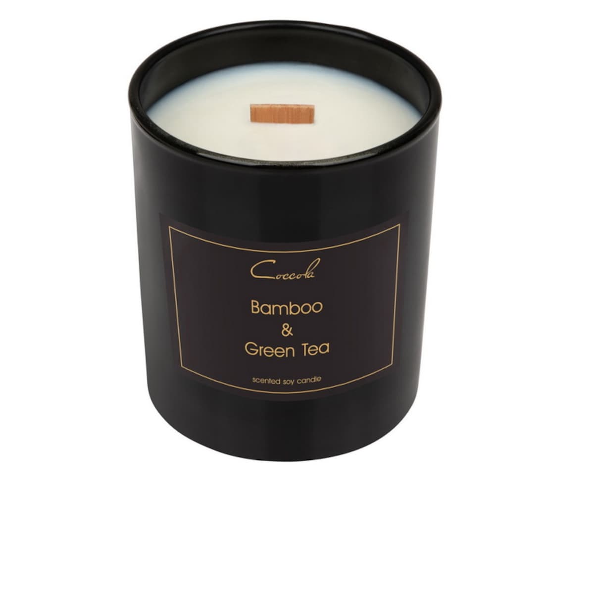 Bamboo & Green Tea- 360 gram ekologiczna naturalna świeca sojowa