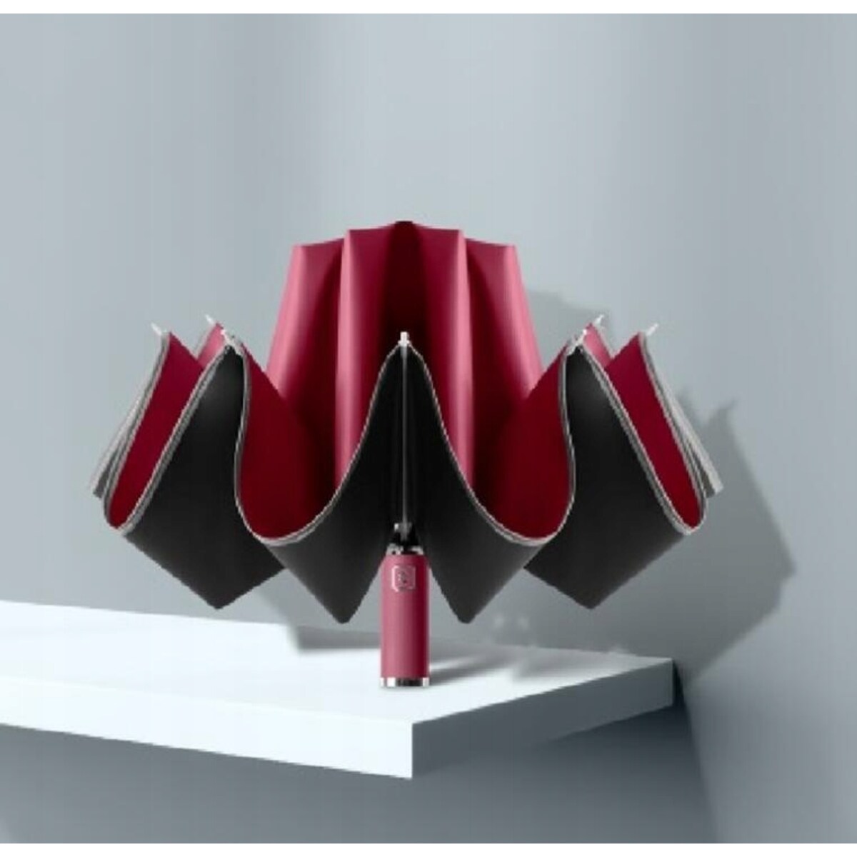 Stylowy Elitarny PARASOL EKSLUZYWNA PARASOLKA Parasol ODBLASKOWA LAMÓWKA