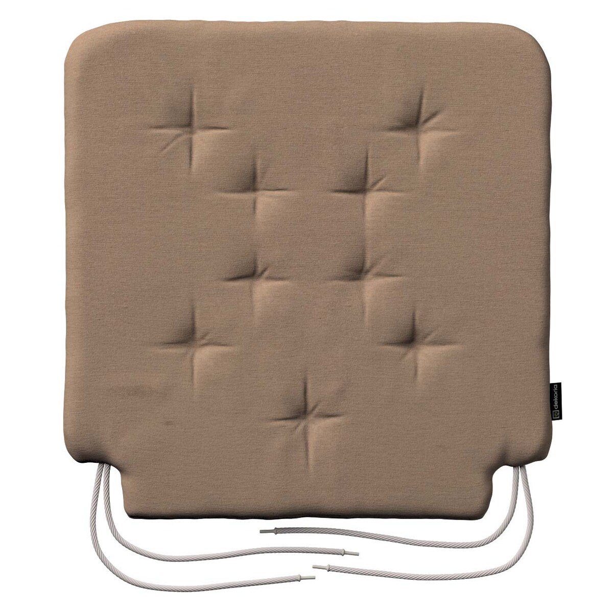 Poduszka na krzesło Olek, beżowy, 42 x 41 x 3,5 cm, Quadro