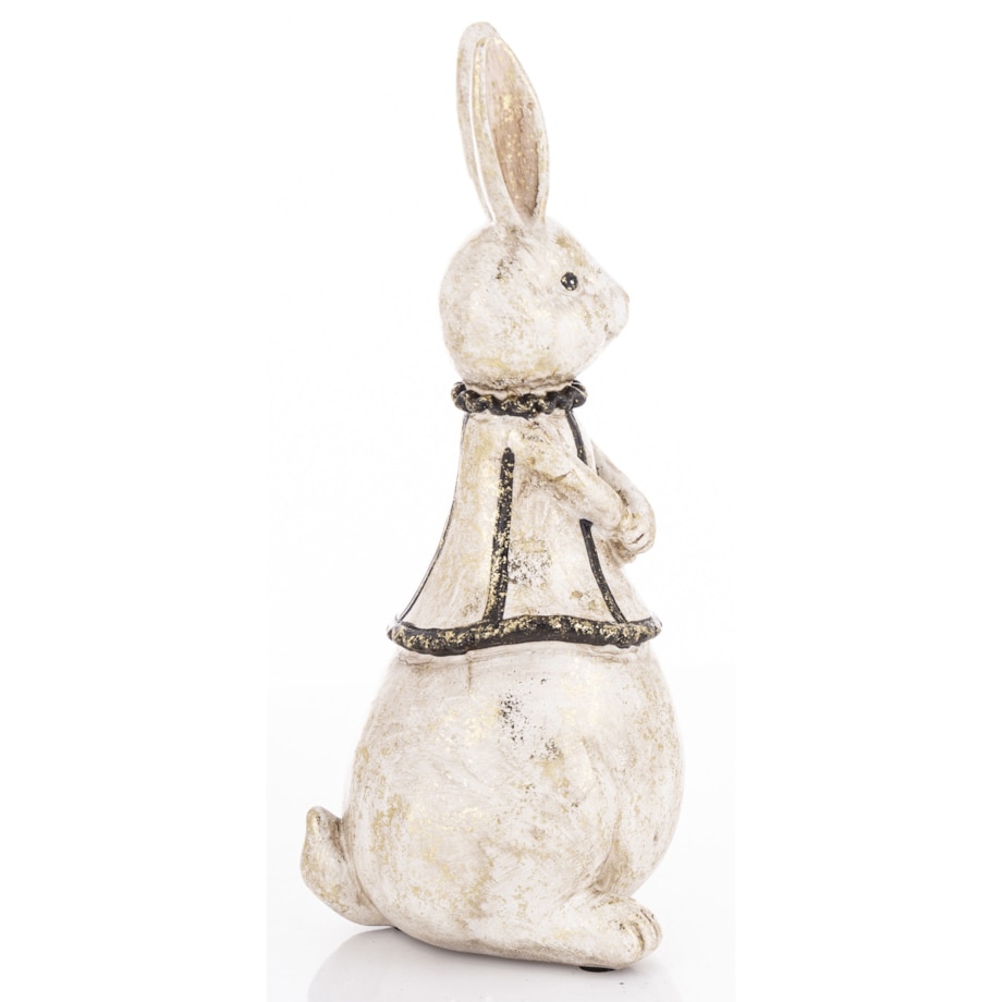 Figurka - królik 22x10x19 cm PAKO-2 w szelkach
