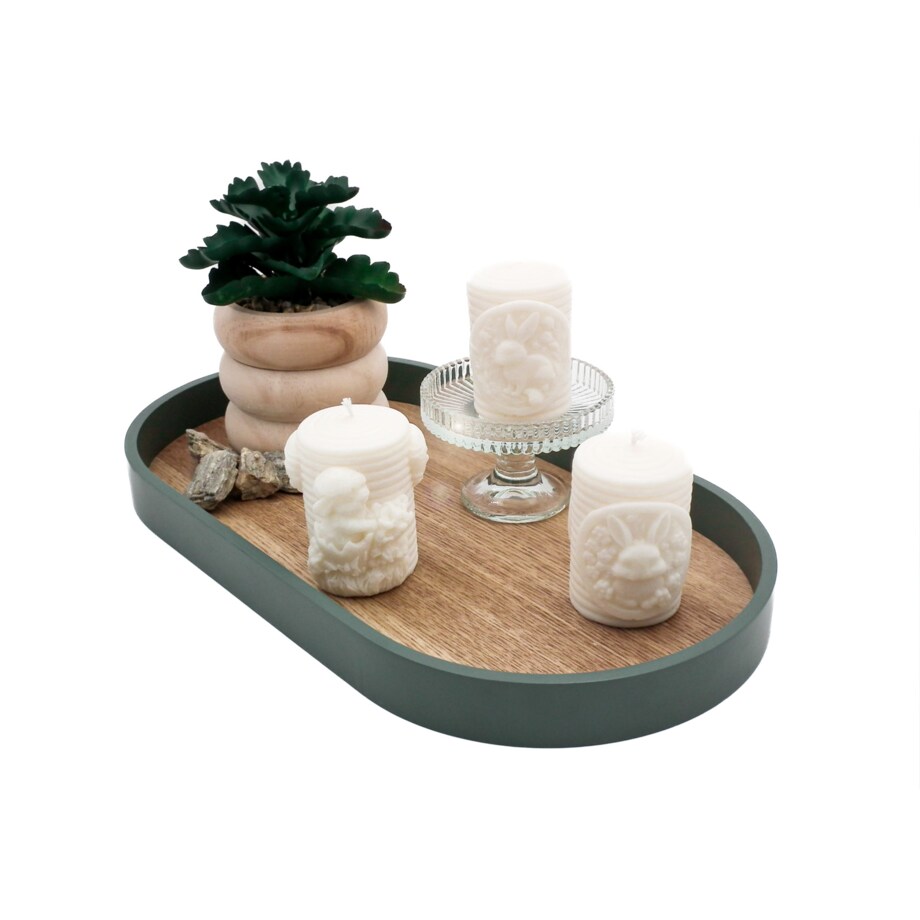 Zestaw wielkanocny świece sojowe stołowe 3 szt