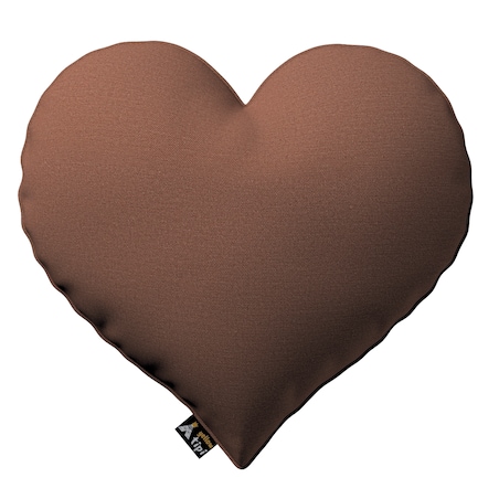 Poduszka Heart of Love, brązowy, 45x15x45cm, Happiness