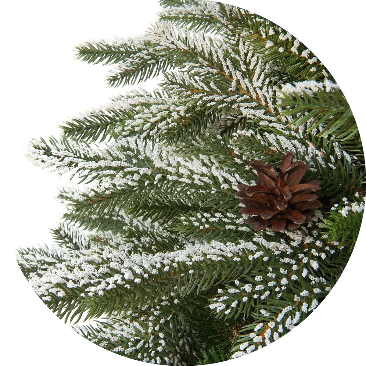 Choinka sztuczna Świerk alpejski ośnieżony PE