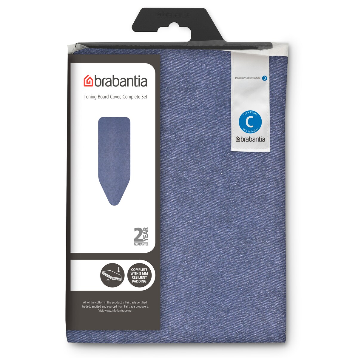 Pokrowiec na deskę C 124x45 Denim Blue 130984