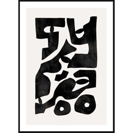 Poster Story, Plakat, Obraz - Abstrakcyjne Kształty, wymiary 60 x 84 cm