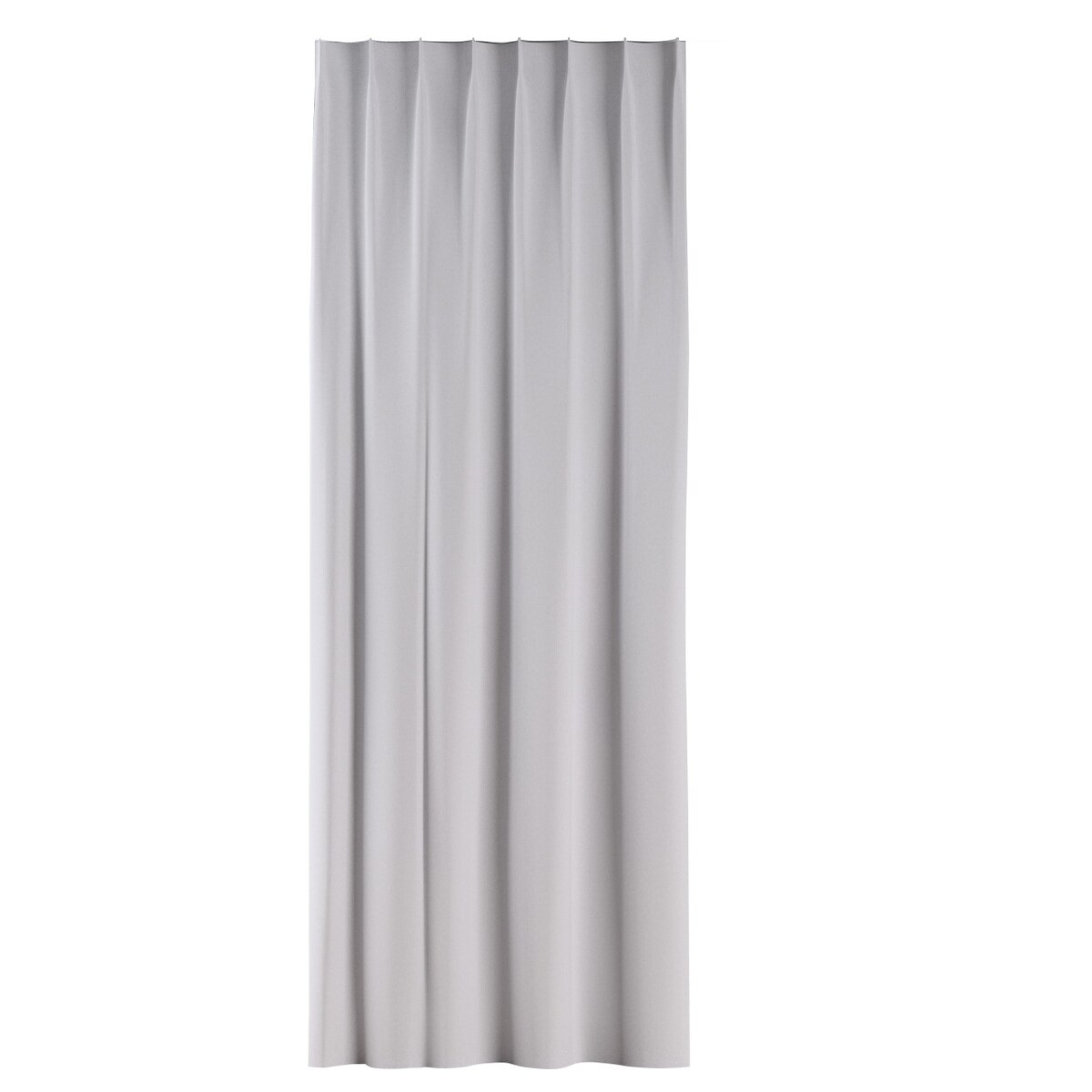 Zasłona na haczykach flex pojedynczych 130x260 szary