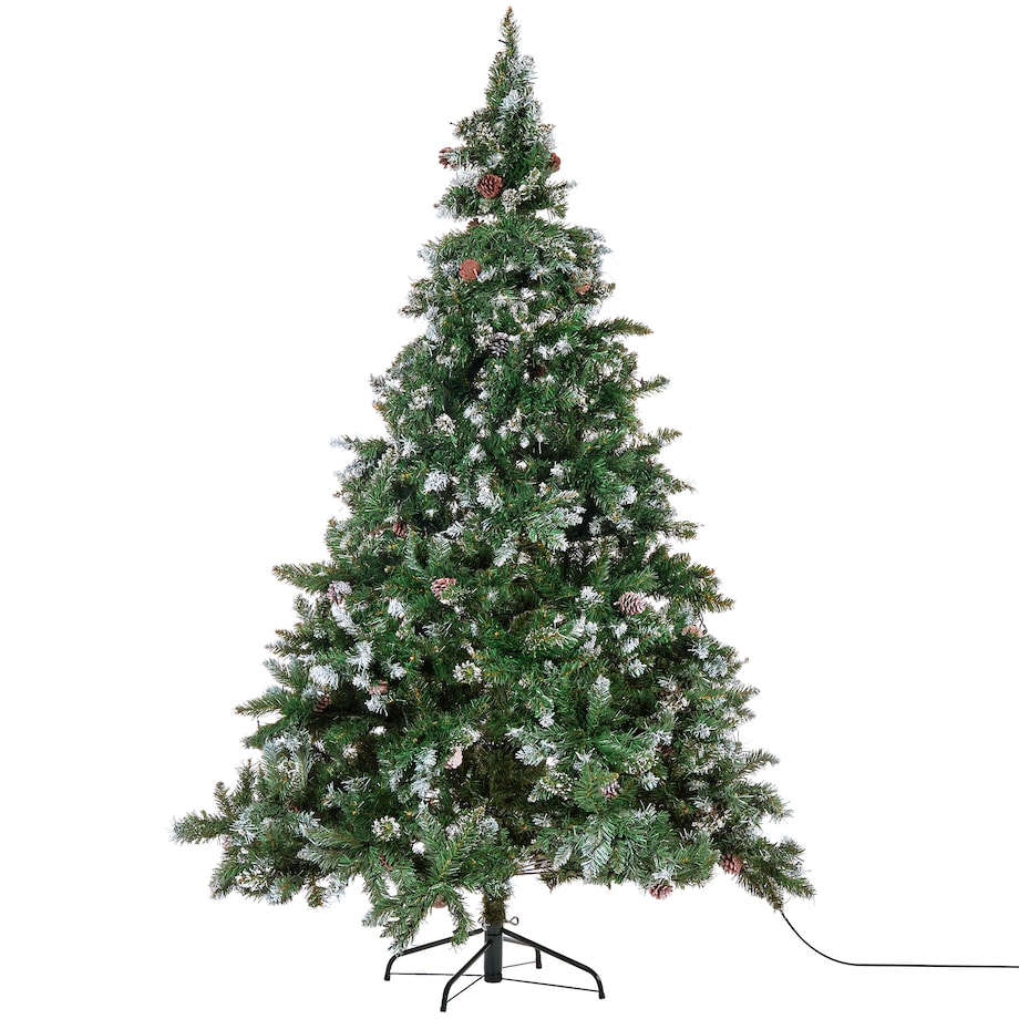 Sztuczna choinka świąteczna LED PALOMAR 210 cm Zielony
