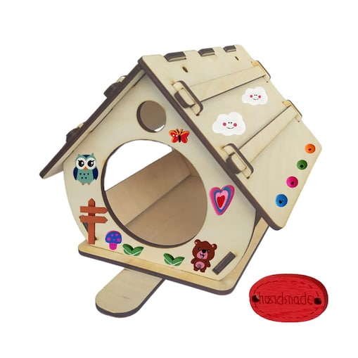 Karmnik dla ptaków DIY - Szczygieł