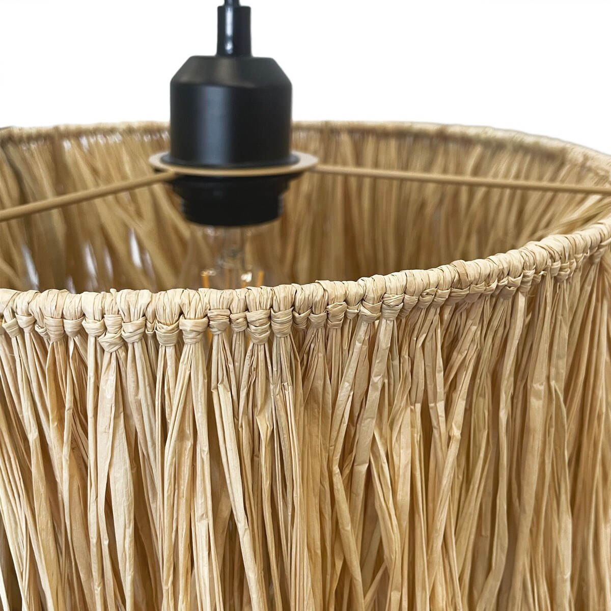 Lampa wisząca Boho naturalna APP1322-1CP