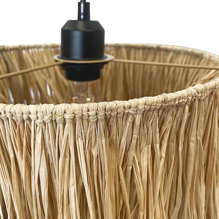 Lampa wisząca Boho naturalna APP1322-1CP