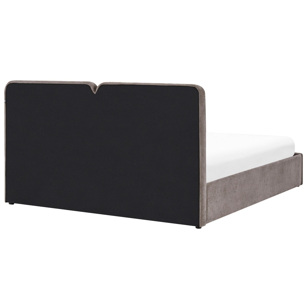 Łóżko z pojemnikiem ARBOIS 180 x 200 cm Beżowoszary