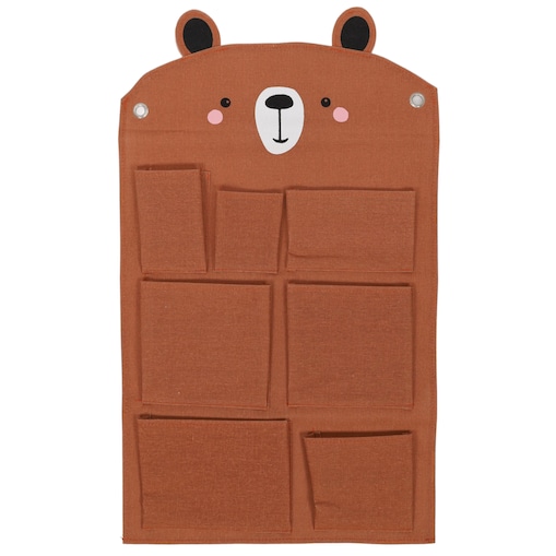 Organizer na ścianę do pokoju dziecięcego Miś