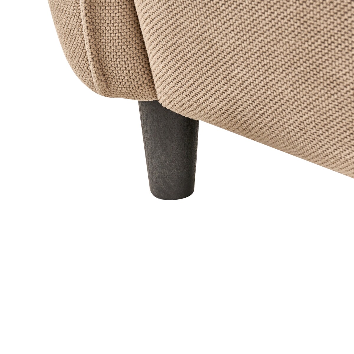 Sofa dla 3 osób WETLAN Jasnobrązowy