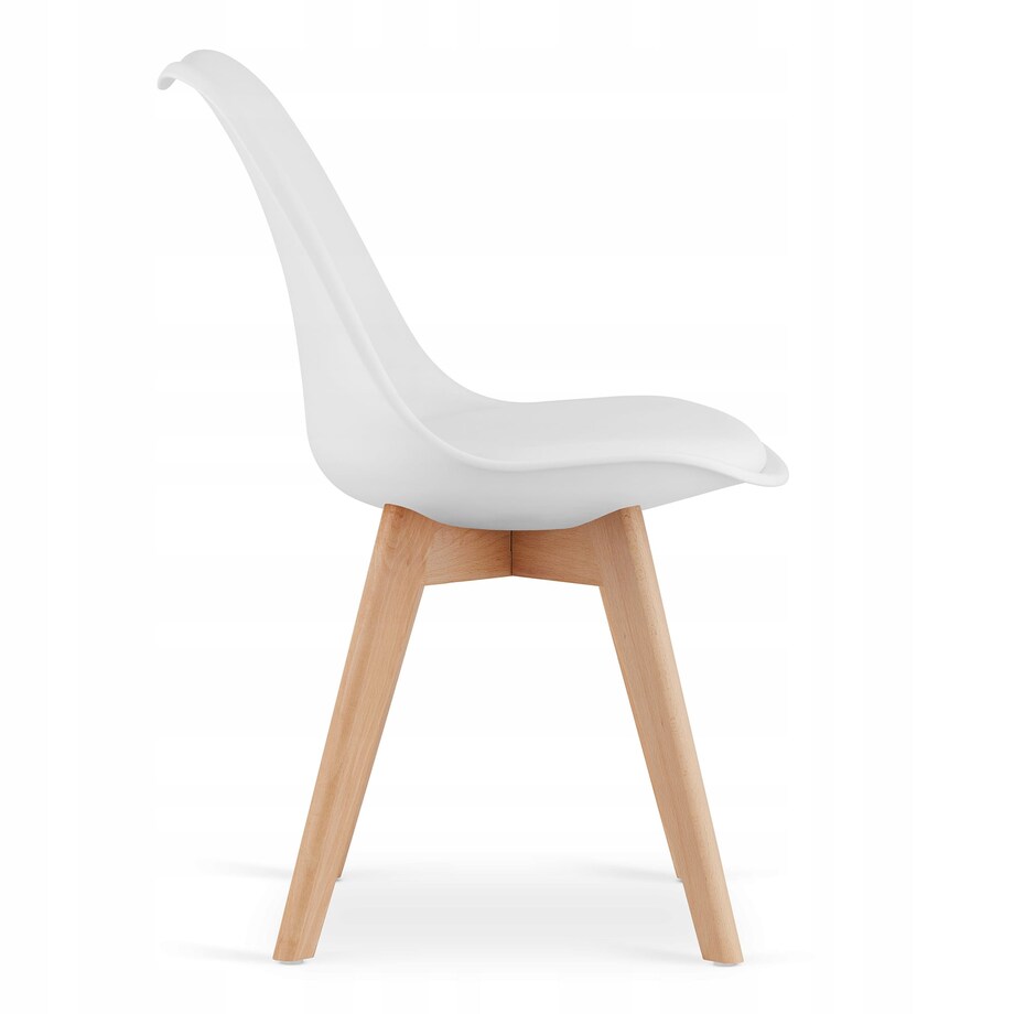 Zestaw Stół Do Jadalni Kuchni Salonu Biura Prostokątny 120X80 Dąb Sonoma + 4 Krzesła Mark Białe