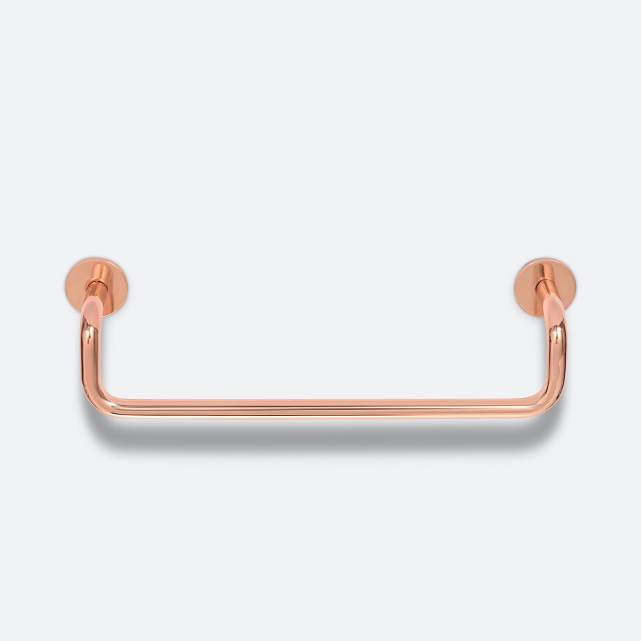 AVA COPPER POLISHED uchwyt meblowy podłużny miedziany polerowany lakierowany