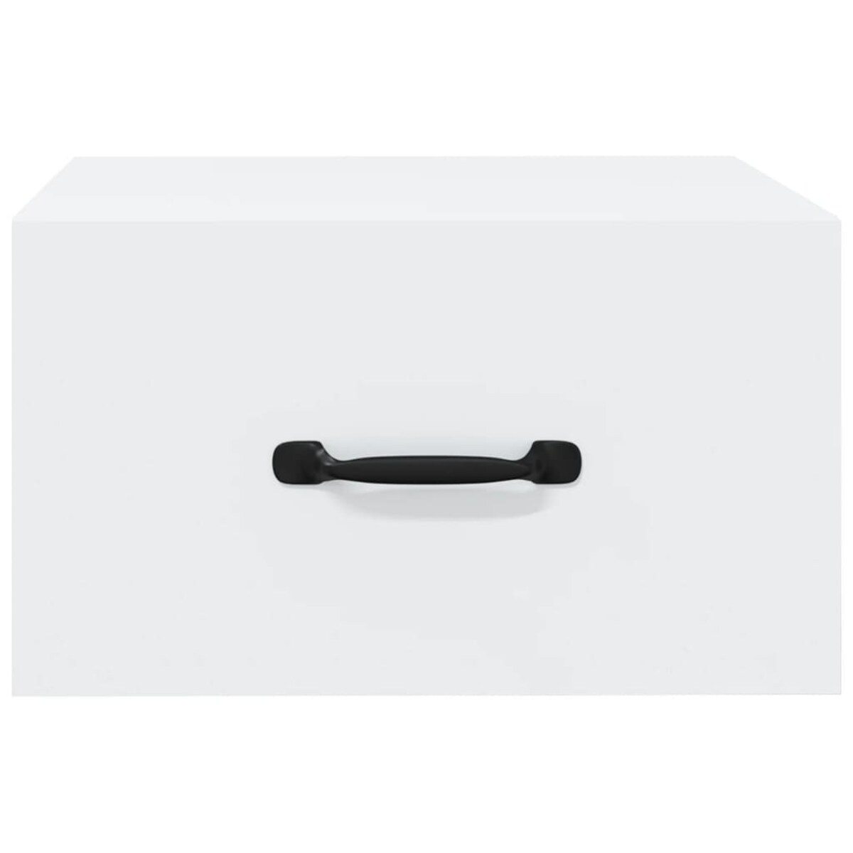 vidaXL Wisząca szafka nocna, biała, 35x35x20 cm