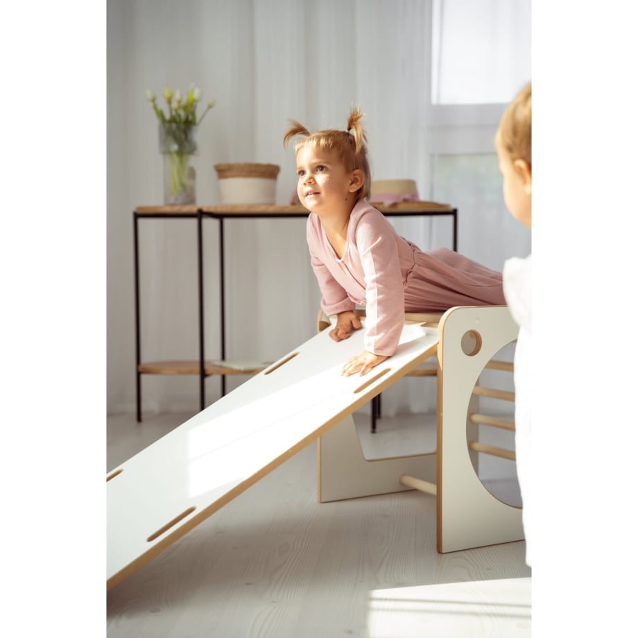 Kostka Wielozadaniowa + MAŁA zjeżdżalnia CHMURKI