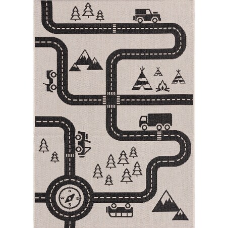 Dywan Car Road 120x170cm, 120x170x1cm