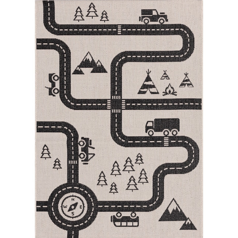 Dywan Car Road 120x170cm, 120x170x1cm
