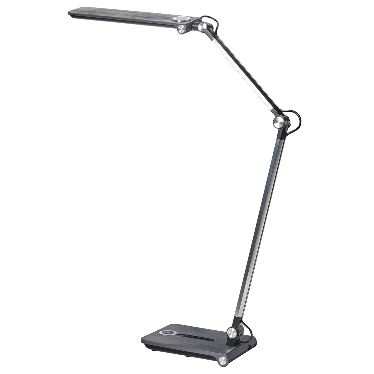 Lampa biurkowa LED AQUILA Ze ściemniaczem Szary